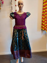 Load image into Gallery viewer, Long pattu pavada type kurti