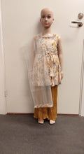 Load image into Gallery viewer, Yellow colour sharara set for kids