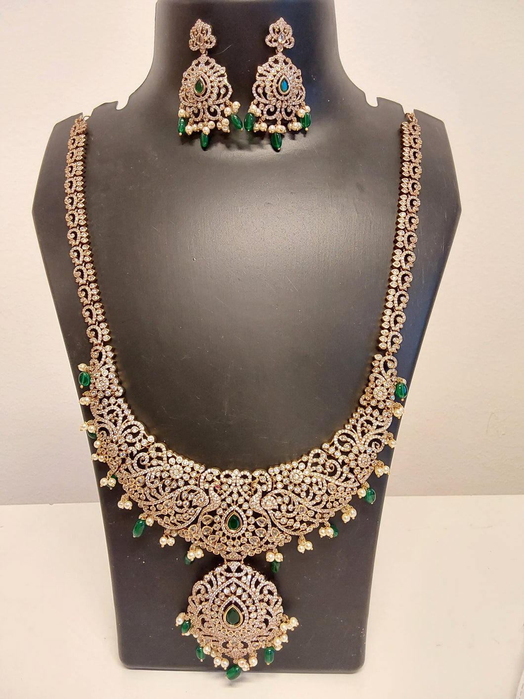 Long imitation jewelry set