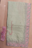 Georgette Embroidered silk Saree