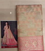 Load image into Gallery viewer, Orange Silk Saree
