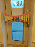 Artificial cloth garlands