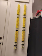 Artificial cloth garlands