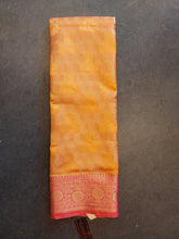 Load image into Gallery viewer, Orange Silk Saree
