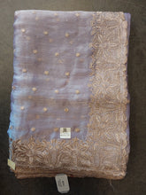 Load image into Gallery viewer, Georget silk Embroidery saree
