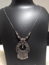 Load image into Gallery viewer, Long Oxidized Jewellery without earrings
