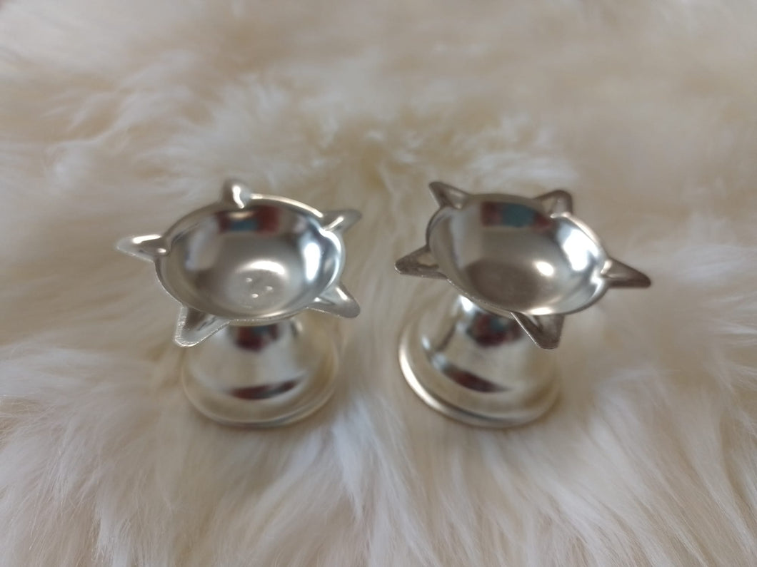 German silver Diya