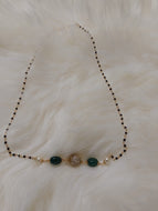 Black bead chain