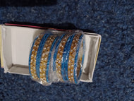 Artificial Stones & Beads Bangels