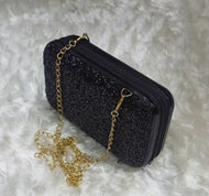 Trendy Women's Multicolor Synthetic Clutch