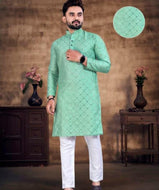GOOD LOOKING PURE COTTON KURTA WITH PAYJAMA Kurta Sets