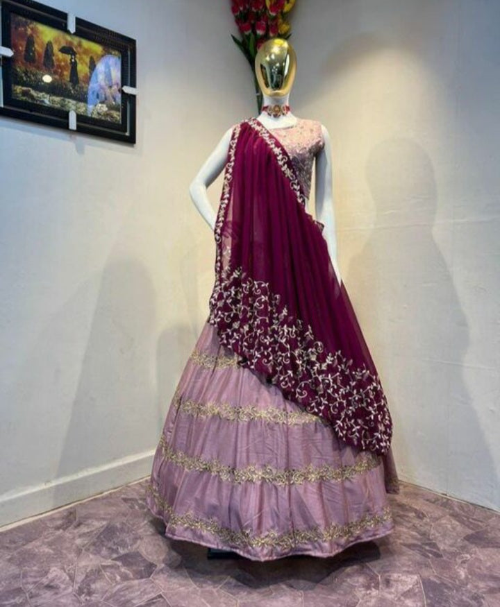 Designer Lehenga Choli Party wear koti Bollywood Wedding dress